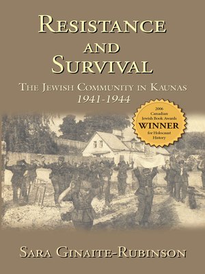 cover image of Resistance and Survival